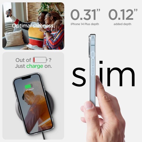 Чохол Spigen Liquid Crystal Crystal Clear для iPhone 14 Plus ACS04887 1867322431 фото