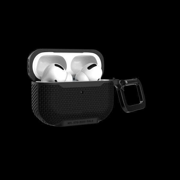 Чохол UAG Metropolis Ballistc ARMR Black для Apple AirPods Pro | Pro 2 1772660037 фото
