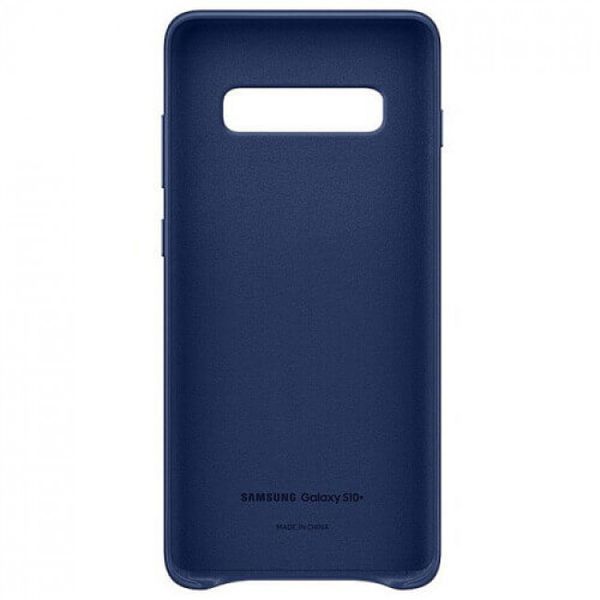 Чохол Samsung Leather Cover Navy для Samsung Galaxy S10 Plus SM-G975 1496826547 фото