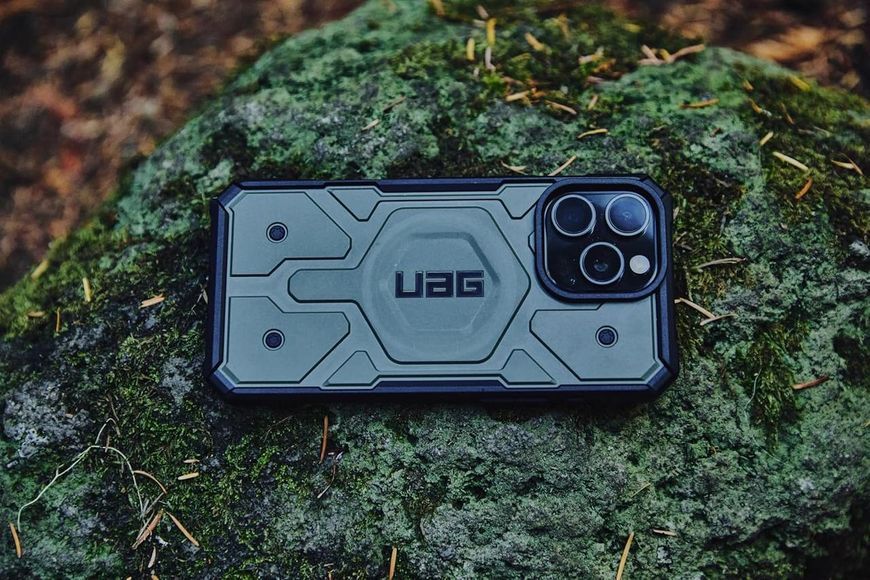 Чохол UAG Pathfinder MagSafe Olive Drab для iPhone 16 Pro 3066868557 фото