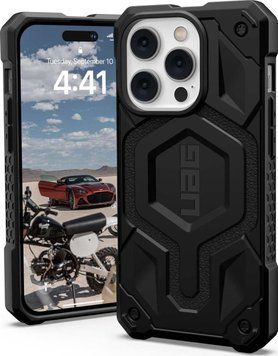 Чохол UAG Monarch Pro MagSafe Black для iPhone 14 Pro 2065191301 фото