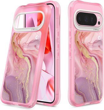 Чохол Spigen Cyrill UltraSheer Amethyst Marble (Pink) для Google Pixel 9 | 9 Pro ACS08734 2498439865 фото