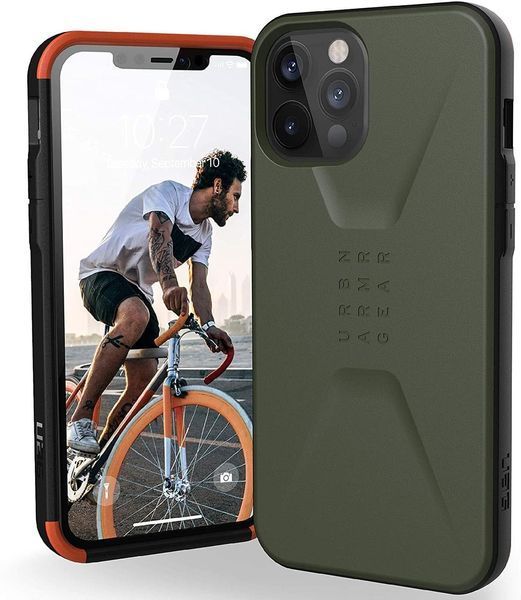 Чохол UAG Series Olive Drab для iPhone 12 Pro Max 1690074323 фото