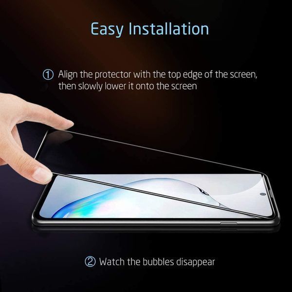 Защитное стекло ESR Tempered Glass Screen Protector 2 Pack для Samsung Note 10 Lite 1854726232 фото