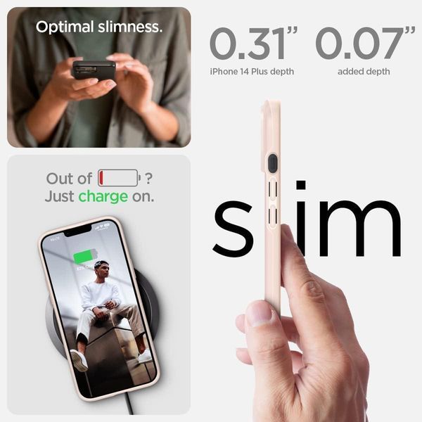 Чохол Spigen Thin Fit Pink Sand для iPhone 14 Plus ACS04776 1867328058 фото