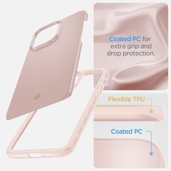 Чохол Spigen Thin Fit Pink Sand для iPhone 14 Plus ACS04776 1867328058 фото