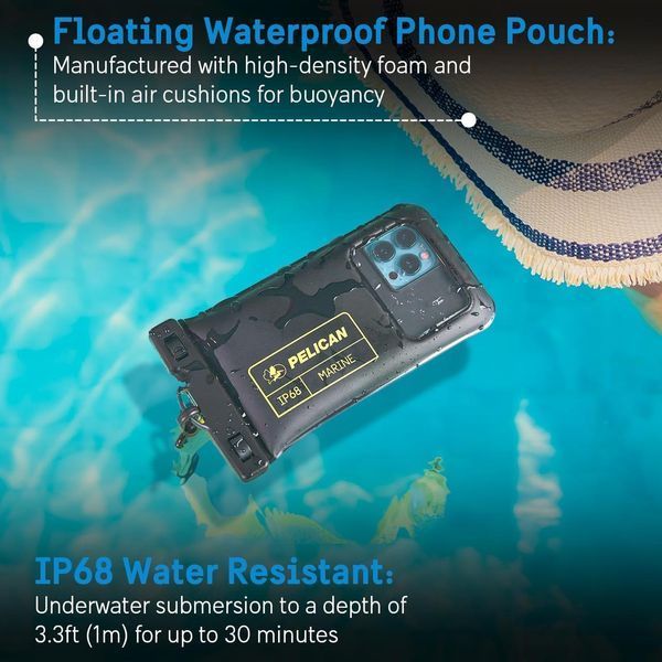 Водонепроницаемый чехол Pelican Marine IP68 Waterproof Phone Pouch 3087384576 фото