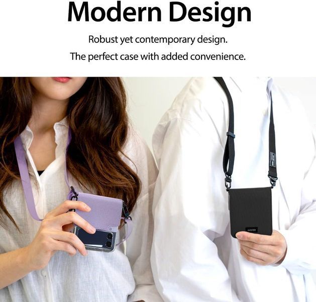 Чохол Araree Canvas Diary Black для Samsung Galaxy Z Flip 4 2146488144 фото