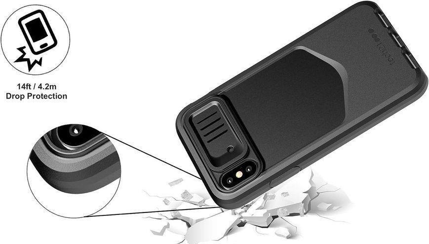 Противоударный чехол с клипсой Tech21 Evo Max Black для iPhone X | Xs 1908507020 фото