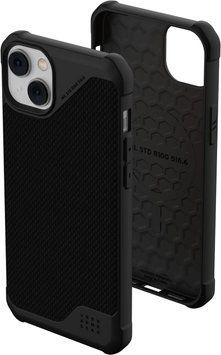 Чохол UAG Metropolis LT Kevlar MagSafe Black для iPhone 14 Plus 1972158288 фото