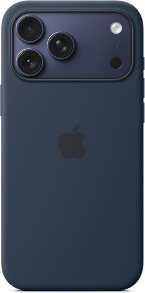Чохол Apple Silicone Case with MagSafe Midnight для iPhone 17 Pro Max MGFP4 2860563144 фото