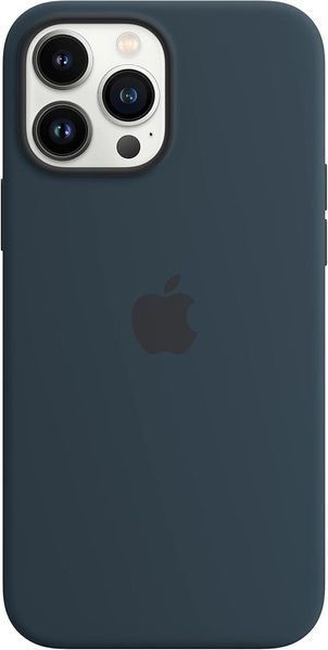 чехол Apple Silicone Case MagSafe Abyss Blue для iPhone 13 Pro Max MM2T3ZM/A 2322611976 фото