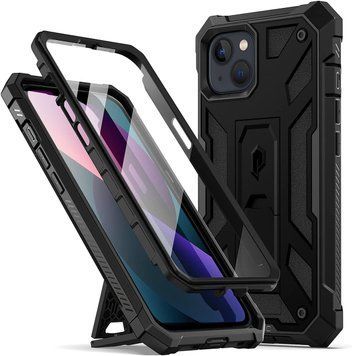Захисний чохол 360&deg; Poetic Spartan Matte Black для iPhone iPhone 13 | 14 2551137843 фото