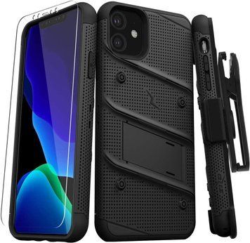 Захисний чохол Zizo Bolt Series Black з кліпсою для iPhone 11 1746315632 фото