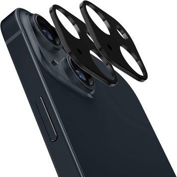 Захисне скло на камеру Caseology Optik Camera Lens Protector 2-Pack Black для iPhone 14 | 14 Plus 1823349019 фото