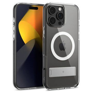Чохол Caseology Capella Mag Kickstand Clear White Silver для iPhone 16 Pro ACS08184 2356748394 фото