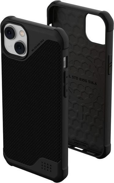Чохол UAG Metropolis LT Kevlar MagSafe Black для iPhone 14 Plus 1972158288 фото