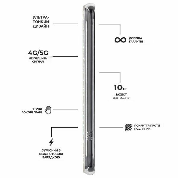 Чехол Case-Mate Twinkle Stardust для Samsung Galaxy S20 Ultra 5G SM-G988