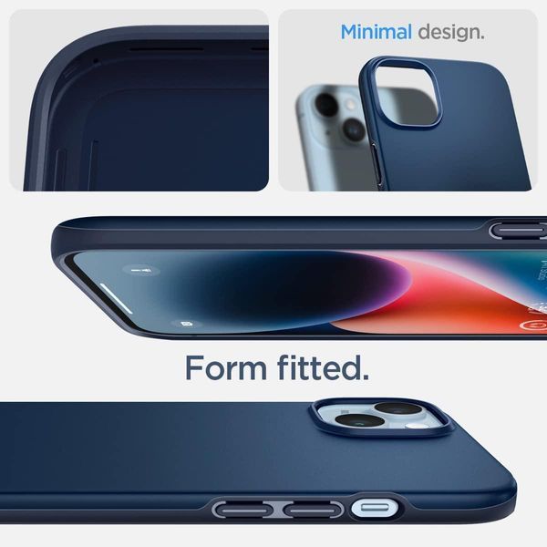 Чохол Spigen Thin Fit Navy Blue для iPhone 14 Plus ACS04775 1867332586 фото