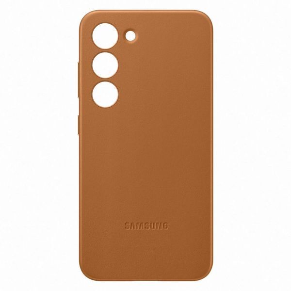 Чохол Samsung Leather Case Brown для Galaxy S23 SM-S911 EF-VS911LAEGUS 1838234126 фото
