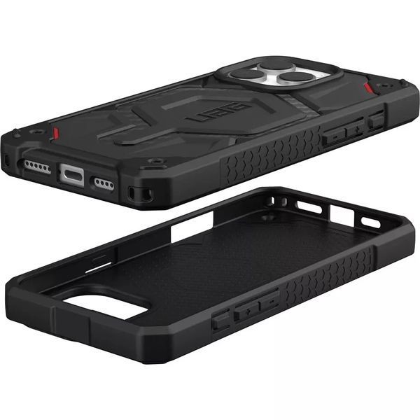 Чохол UAG Monarch Pro MagSafe Carbon Fiber Black Red для iPhone 16 Pro Max 2940641751 фото