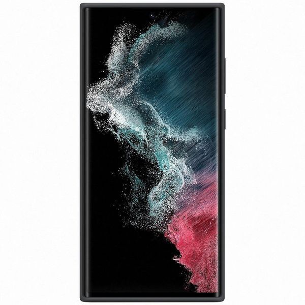 Чехол Samsung Silicone Cover Black для Samsung S22 Ultra SM-S908