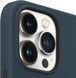 чехол Apple Silicone Case MagSafe Abyss Blue для iPhone 13 Pro Max MM2T3ZM/A 2322611976 фото 4