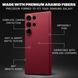 Чехол Latercase Thin Case Kevlar Crimson для Samsung Galaxy S24 Ultra SM-S928 2513568490 фото 3