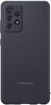 Чохол Samsung Silicone Cover Black для Galaxy A72 2862114785 фото