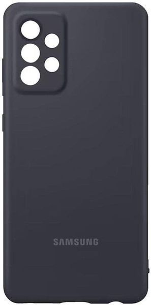 Чохол Samsung Silicone Cover Black для Galaxy A72 2862114785 фото