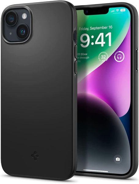 Чохол Spigen Thin Fit Black для iPhone 14 Plus ACS04775 1867337964 фото