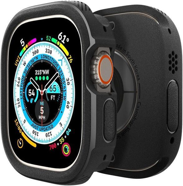 Чохол Caseology Vault Matte Black для Apple Watch Ultra 49mm 1796836214 фото