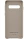 Чохол Samsung Leather Back Cover Gray для Samsung Galaxy S10 SM-G973 1538461002 фото 4