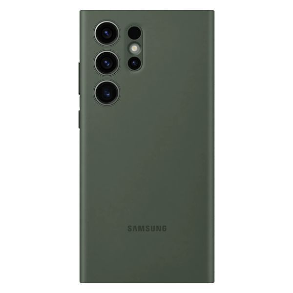 Чехол Samsung Smart Clear View Cover Green для Galaxy S23 Ultra SM-S918