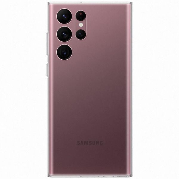 Оригинальный чехол Samsung Clear Cover для Galaxy S22 Ultra SM-G908