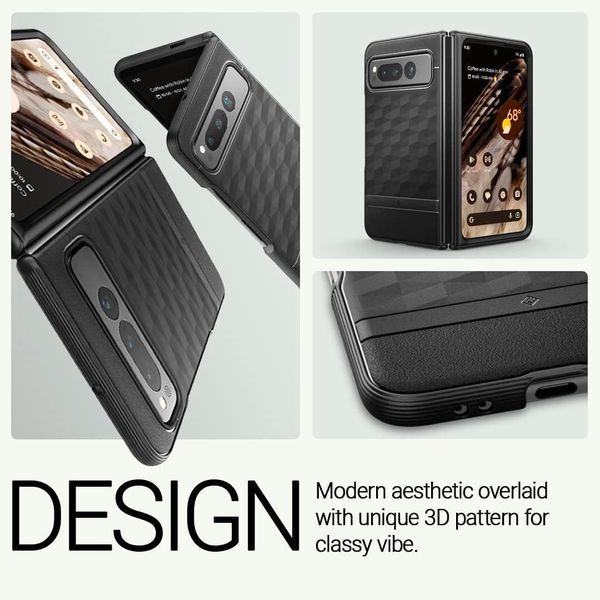 Чохол Caseology Parallax Matte Black для Google Pixel Fold 2079339464 фото