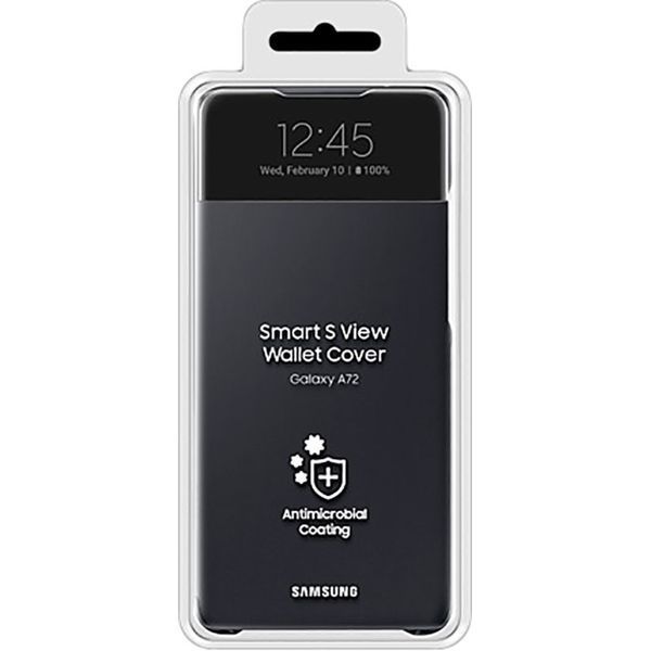 Чохол Samsung Wallet Cover Black для Galaxy A72 SM-A725 1824227951 фото
