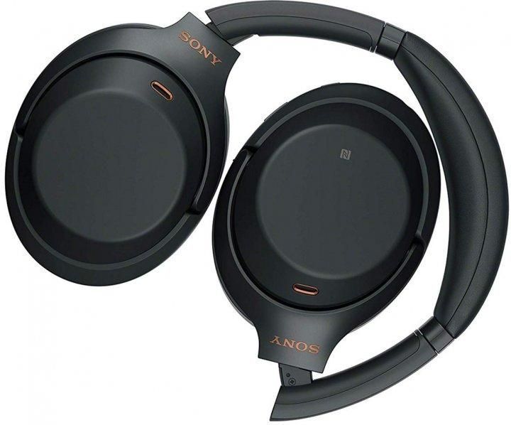 Бездротові навушники Sony Noise Cancelling Headphones WH-1000XM3B Black 1438062160 фото