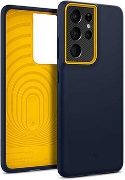 Чехол Caseology Nano Pop Blueberry Navy для Samsung Galaxy S21 Ultra ACS02518 1398616710 фото