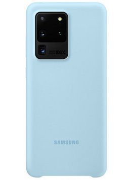 Чохол Samsung Silicone Cover Sky Blue для Galaxy S20 Ultra 5G SM-G988 1538463030 фото