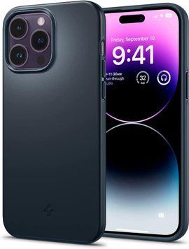 Чохол Spigen Thin Fit Metal Slate для iPhone 14 Pro Max ACS04768 1868123100 фото