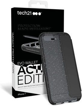 Чохол-книжка 2 в 1 Tech21 Evo Wallet Active Edition Black для iPhone 7 | 8 | SE 2020 | SE 2022 2075120919 фото