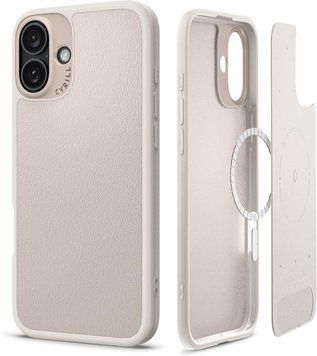 Чохол Spigen Cyrill Kajuk MagSafe Cream для iPhone 16 ACS08412 2506284115 фото