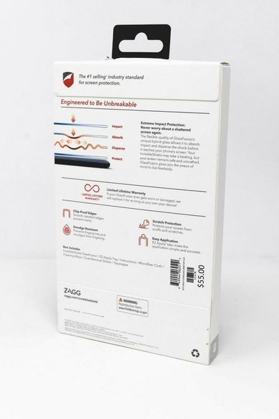 Захисне скло Zagg InvisibleShield GlassFusion Screen Protection для Samsung Galaxy Note 10 Plus 1419385450 фото