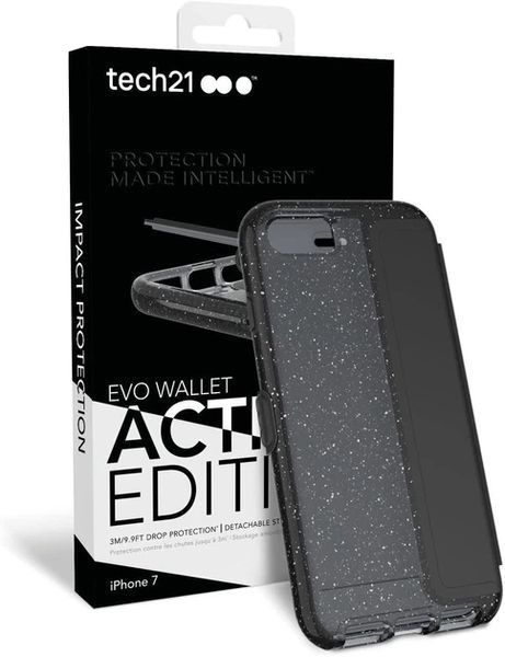 Чохол-книжка 2 в 1 Tech21 Evo Wallet Active Edition Black для iPhone 7 | 8 | SE 2020 | SE 2022 2075120919 фото