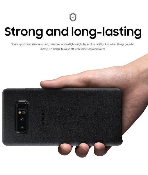 Чехол Samsung Alcantara Cover Pink для Galaxy Note 8 SM-N950 2862116717 фото
