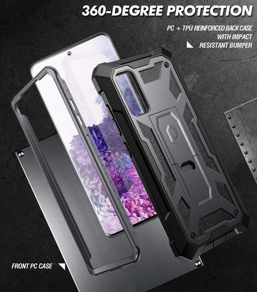 Противоударный чехол Poetic Spartan Gun Metal для Samsung Galaxy S20 SM-G980 2065209814 фото