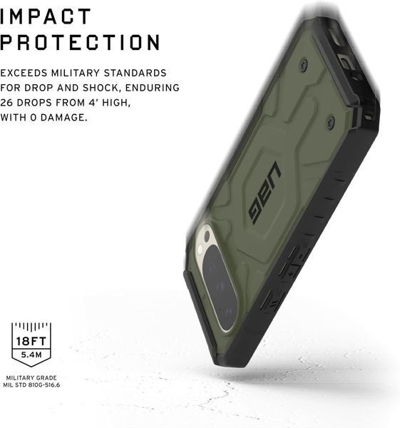 Захисний чохол UAG Pathfinder Olive Drab Pixel 9 Pro XL 2589941776 фото