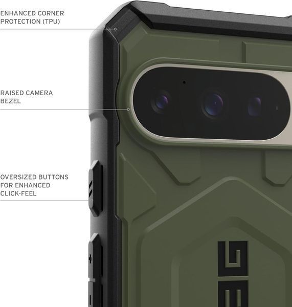 Захисний чохол UAG Pathfinder Olive Drab Pixel 9 Pro XL 2589941776 фото