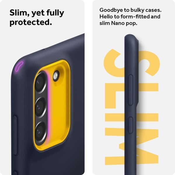 Чехол Caseology Nano Pop Blueberry Navy для Samsung Galaxy S21 FE SM-G990 ACS03633 1956430656 фото